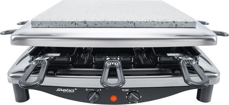 Раклетница-гриль Steba RC 3 Plus Black/Silver 621563 фото