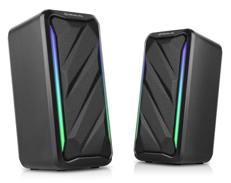 Акустичні колонки Real-El S-130 USB Black (EL121100018) 622564ua фото