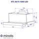 Витяжка телескопічна Minola HTL 6614 BL 1000 LED 627973ua фото 2