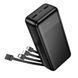 Зовнішній акумулятор (павербанк) Hoco J163B 30000mAh 20W Black 627191ua фото 4