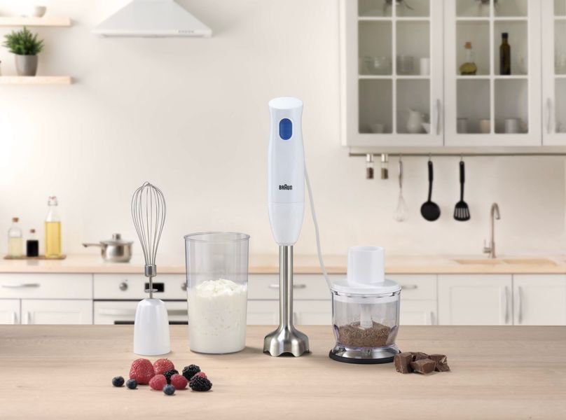 Блендер занурювальний Braun MultiQuick 1 MQ10.202M WH 481482 фото