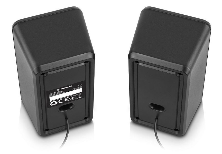 Акустичні колонки Real-El S-130 USB Black (EL121100018) 622564ua фото