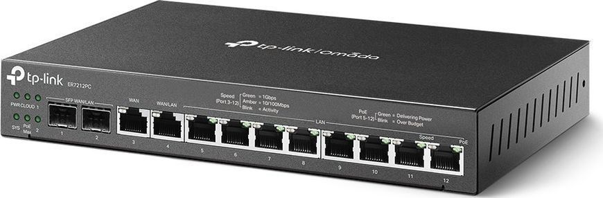 Бездротовий Маршрутизатор (Роутер) TP-Link Omada ER7212PC 457533ua фото