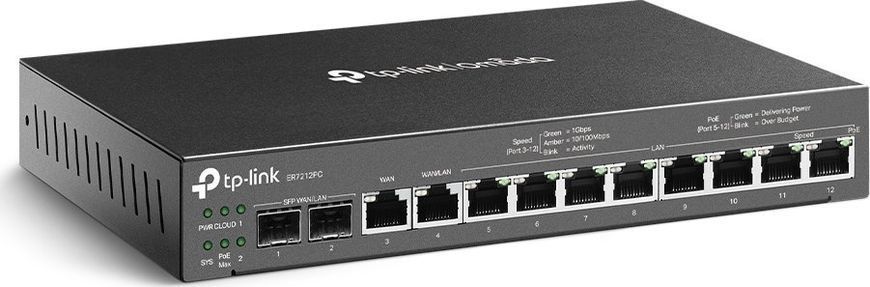 Бездротовий Маршрутизатор (Роутер) TP-Link Omada ER7212PC 457533ua фото