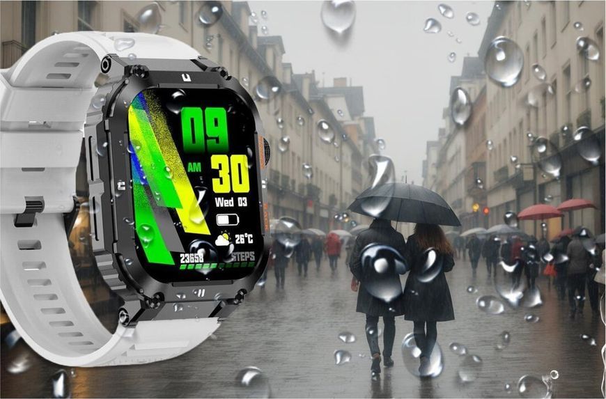 Смарт-часы Gravity GT6-8 White 621789 фото