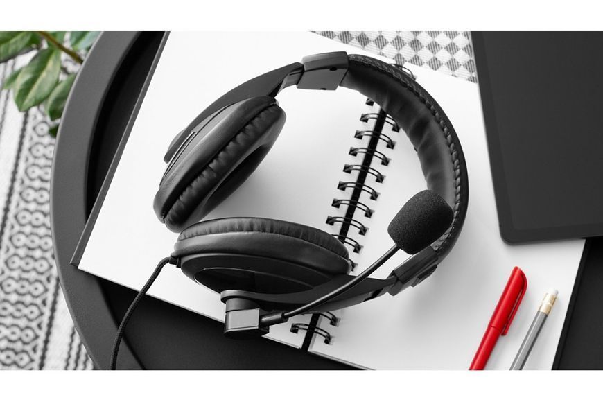 Наушники с микрофоном Real-El GD-750MV Black 579470ua фото