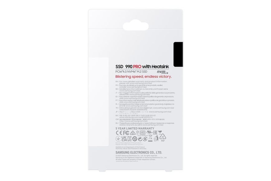 SSD накопитель Samsung 990 Pro 2 TB (MZ-V9P2T0GW) 515665ua фото