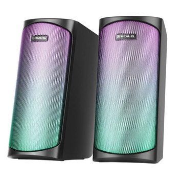 Акустичні колонки Real-El S-135 USB Black (EL121100019) 622565ua фото