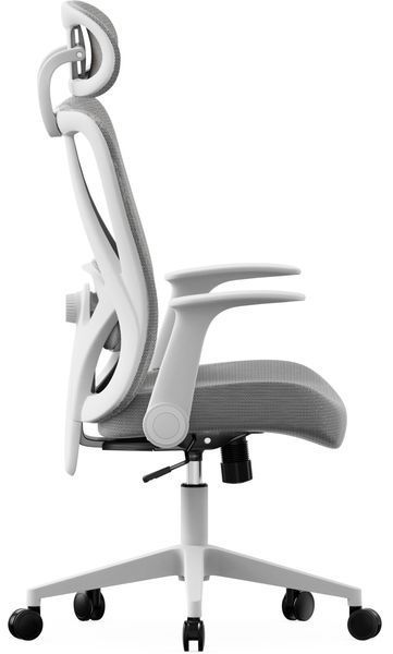 Офисное кресло для персонала Sense7 Noxo White/Gray 621008 фото