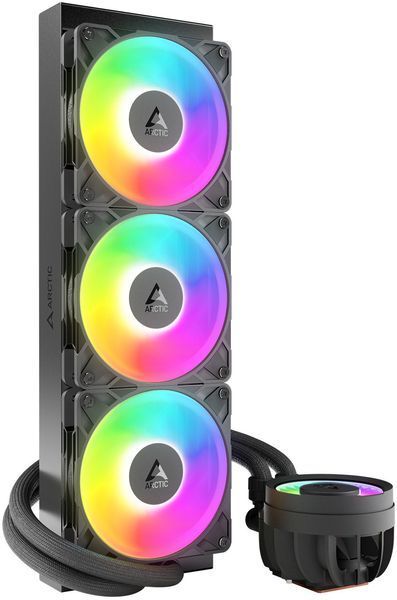 Водяное охлаждение Arctic Liquid Freezer III Pro 360 A-RGB Black (ACFRE00184A) 590845ua фото