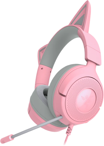 Навушники з мікрофоном Razer Kraken Kitty V3 X Quartz (RZ04-05350100-R3M1) 620883 фото