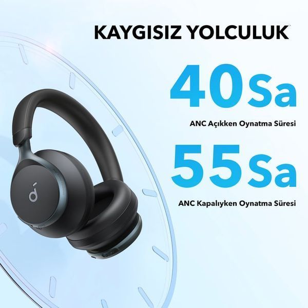 Навушники з мікрофоном Anker SoundCore Space One Latte Cream (A3035G21) 507357ua фото