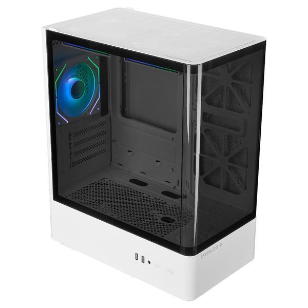 Корпус Prologix Lumi GM-01AW Glass White 623117ua фото