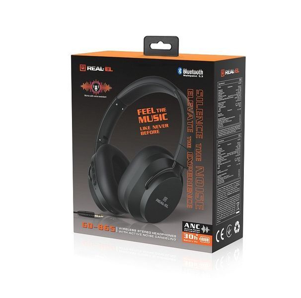 Наушники с микрофоном Real-El GD-865 Dark Green (EL124100057) 579475ua фото
