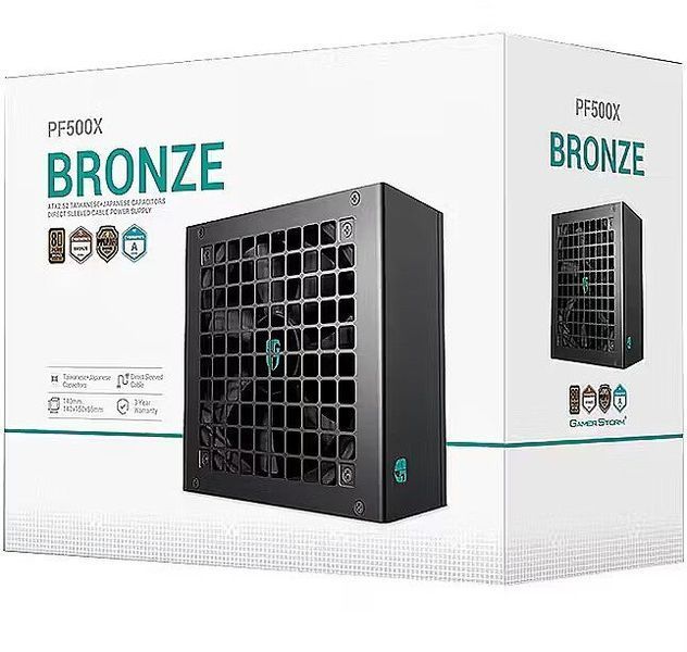 Блок питания Deepcool PF500X 500W (R-PF500XHD0B-JGEU) 618711 фото