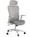 Офисное кресло для персонала Sense7 Noxo White/Gray 621008 фото 1