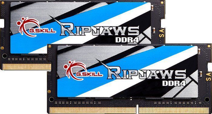 Память для ноутбуков G.Skill 16 GB (2x8GB) DDR4 SO-DIMM 2666 MHz Ripjaws (F4-2666C19D-16GRS) 441642 фото