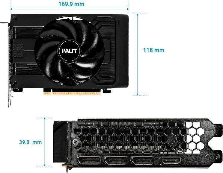 Відеокарта Palit GeForce RTX 5050 StormX (NE65050019P1-GB2070F) 619068 фото