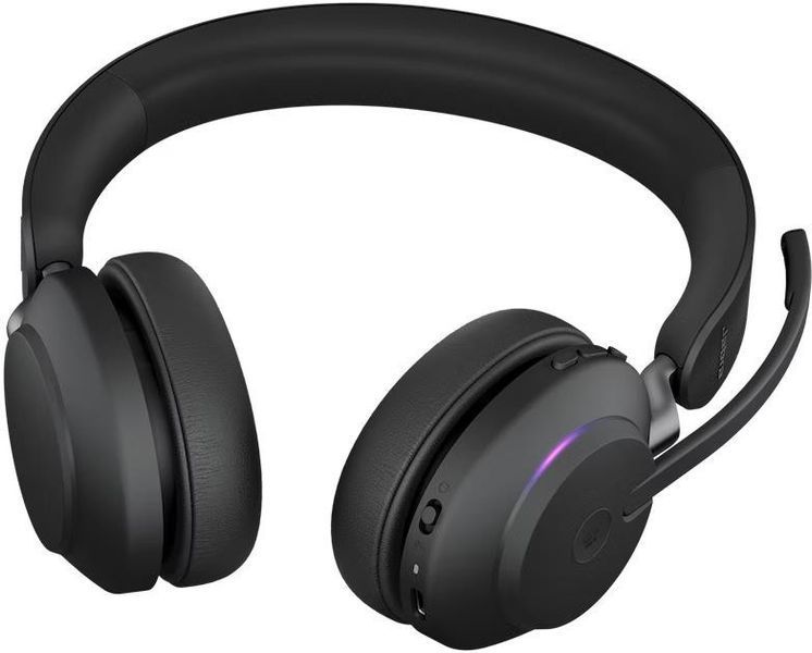 Комп'ютерна гарнітура Jabra Evolve2 65 MS Stereo Black (26599-999-899) 466608 фото