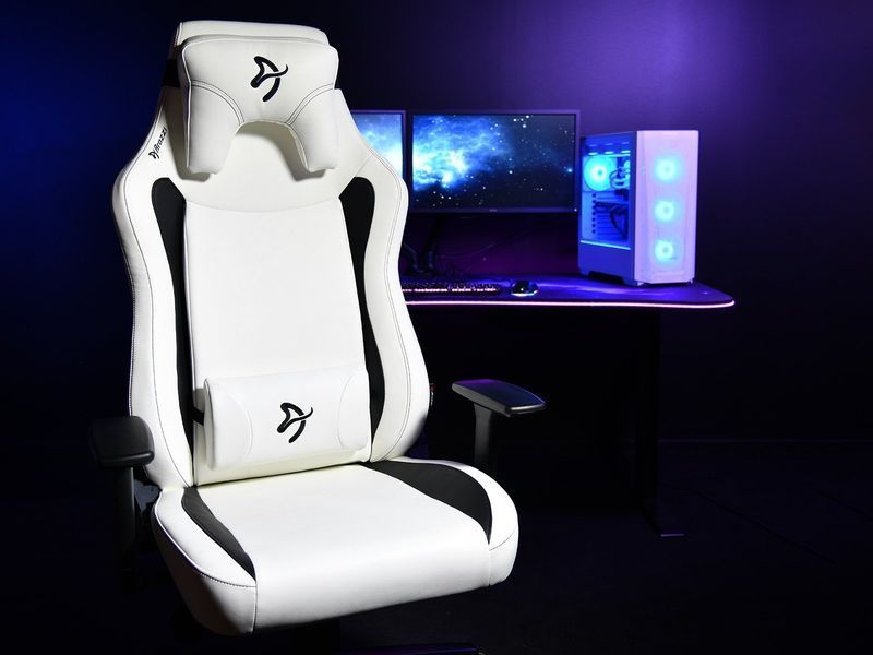 Компьютерное кресло для геймера Arozzi Vernazza XL SoftPU White (VERNAZZA-XL-SPU-WT) 619928 фото