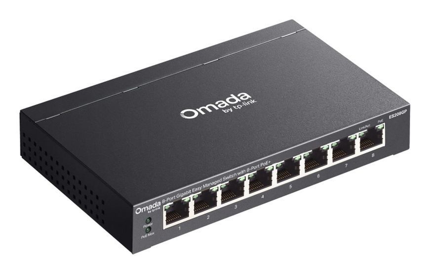Комутатор керований рівня 2 TP-Link Omada ES208GP 619961 фото