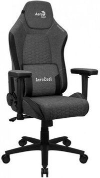 Компьютерное кресло для геймера Aerocool Crown AeroWeave Ash Black 490913 фото