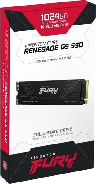 SSD накопитель Kingston Fury Renegade G5 1 TB (SFYR2S/1T0) 588994ua фото