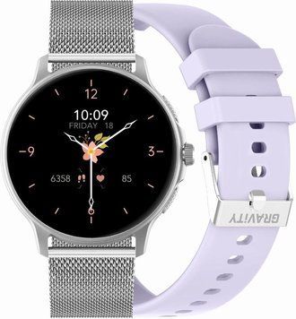 Смарт-годинник Gravity GT12-6 Silver 621741 фото