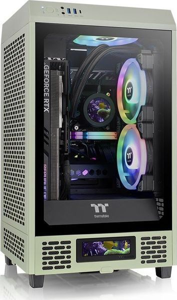 Корпус Thermaltake The Tower 200 Matcha Green (CA-1X9-00SEWN-00) 542185 фото
