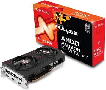 Видеокарта Sapphire Radeon RX 9060 XT 8GB Pulse Gaming OC (11350-04) 604151ua фото