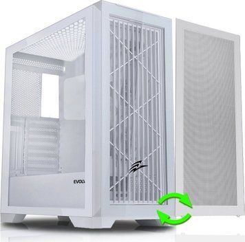 Корпус Evolveo Ptero Q2 White (PTEROQ2W) 541898 фото