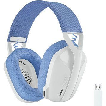 Наушники с микрофоном Logitech G435 LIGHTSPEED White (981-001074) 352907 фото