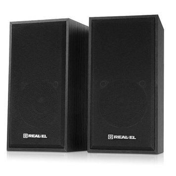 Акустичні колонки Real-El S-202 USB Black (EL121200019) 622566ua фото
