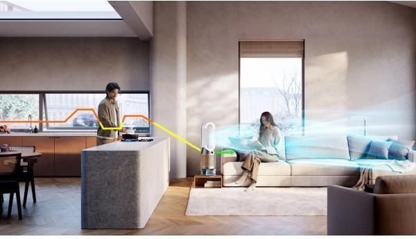 Климатический комплекс Dyson Purifier Humidify+Cool PH2 De-Nox White/Gold (545007-01) 606254 фото