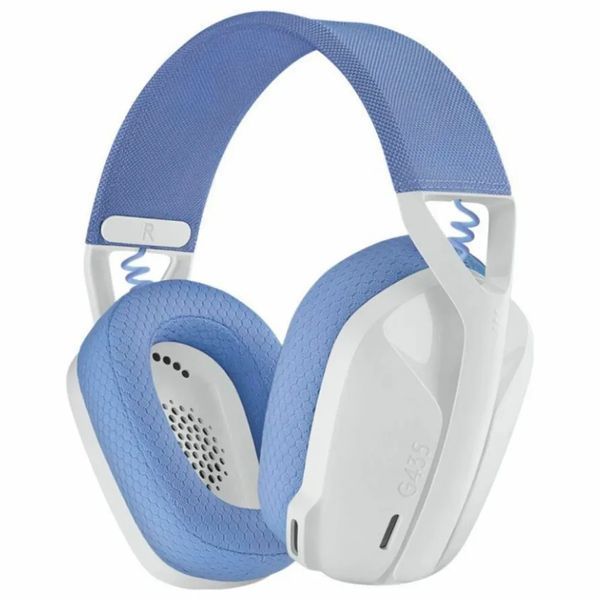 Навушники з мікрофоном Logitech G435 LIGHTSPEED White (981-001074) 352907 фото