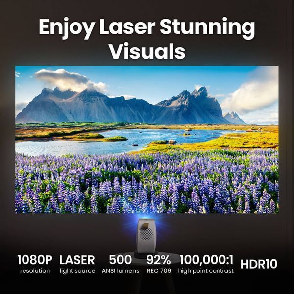 Мультимедийный проектор BenQ GV50 (9H.JSR77.59E) 571286ua фото