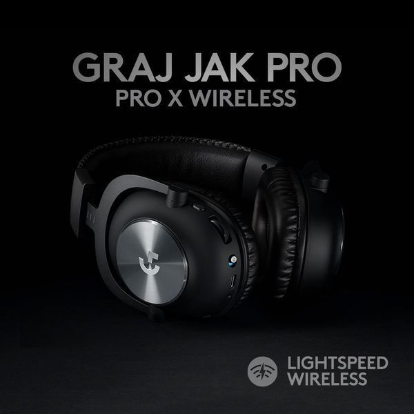 Комп'ютерна гарнітура Logitech G PRO X Wireless LIGHTSPEED Black (981-000907) 323241 фото