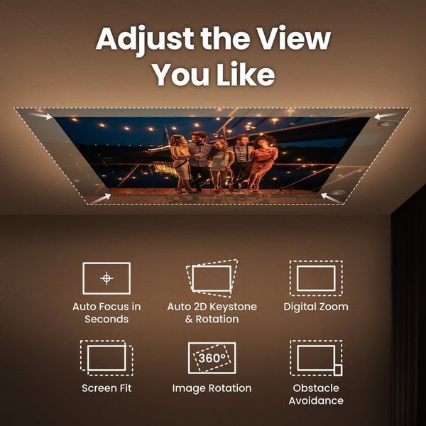 Мультимедийный проектор BenQ GV50 (9H.JSR77.59E) 571286ua фото