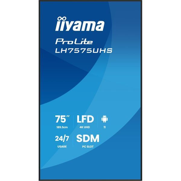 Информационный дисплей Iiyama LH7575UHS-B2AG 619823ua фото