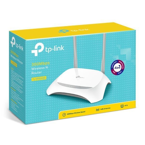 Беспроводной маршрутизатор (роутер) TP-Link TL-WR840N 516043ua фото