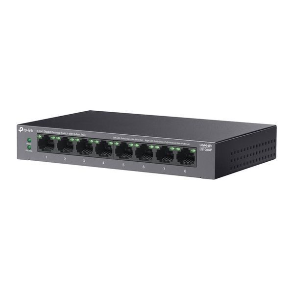 Комутатор некерований TP-Link LiteWave LS108GP 518897ua фото