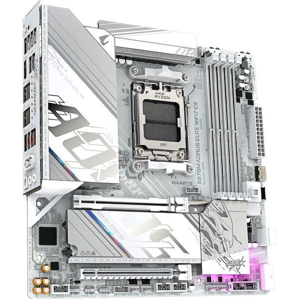 Материнська плата Gigabyte X870M Aorus Elite WIFI7 ICE 630592ua фото