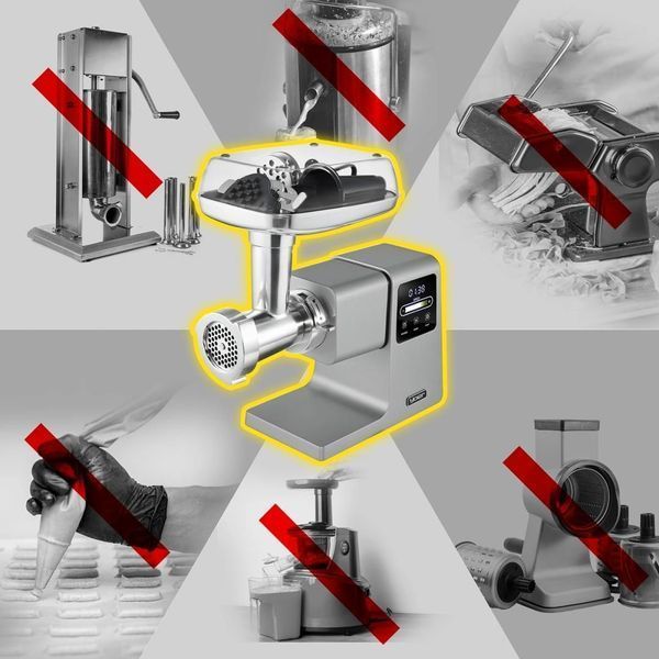 Электромясорубка Yoer GrindForce MG02S 605409 фото