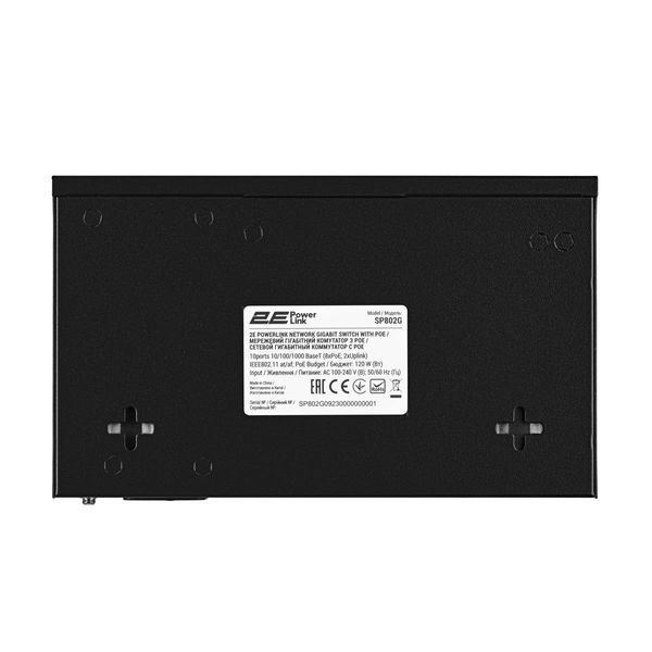 Комутатор некерований 2E PowerLink SP802G (2E-SP802G) 578421ua фото