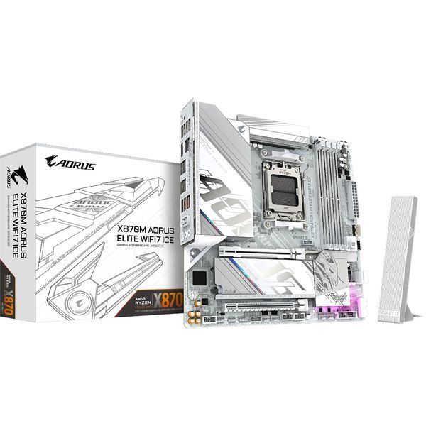 Материнська плата Gigabyte X870M Aorus Elite WIFI7 ICE 630592ua фото