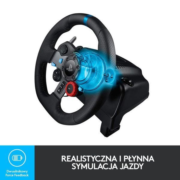 Комплект (кермо, педалі) Logitech G29 Driving Force Racing Wheel (941-000110, 941-000112) 186835ua фото