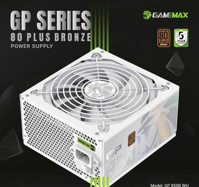 Блок питания GameMax GP-850B WH 627750ua фото