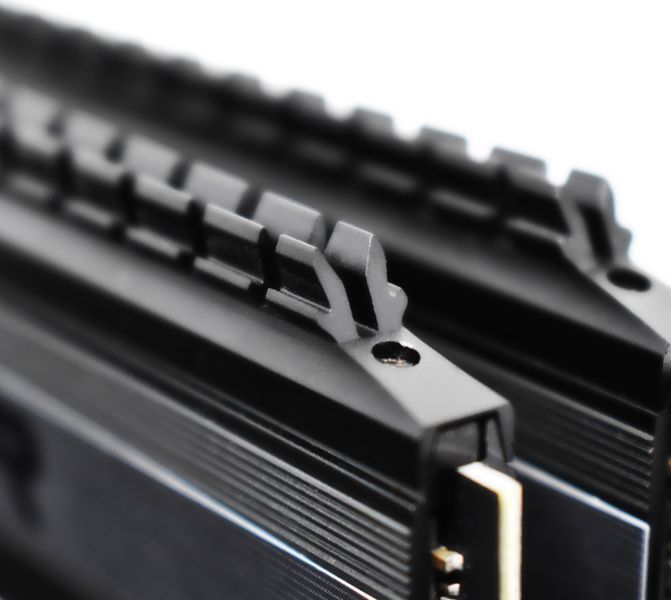 Пам'ять для настільних комп'ютерів Patriot 16 GB (2x8GB) DDR4 3200 MHz Viper 4 Blackout (PVB416G320C6K) 339132 фото