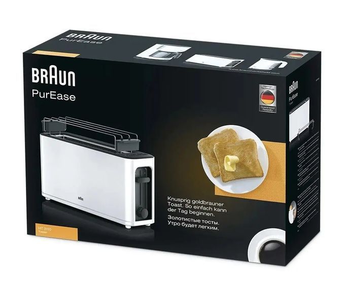 Тостер Braun HT3110WH 481098 фото