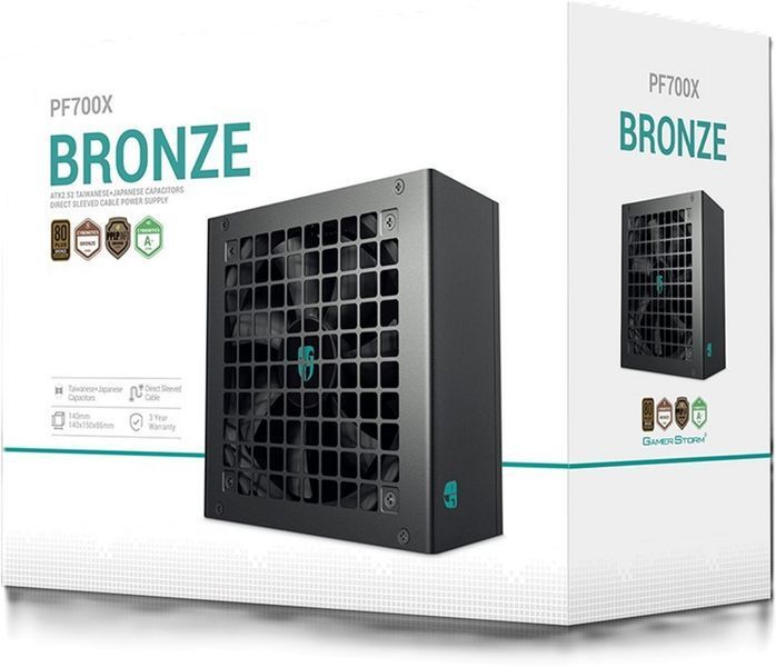 Блок живлення Deepcool PF700X 700W (R-PF700X-HD0B-JGEU) 618712 фото